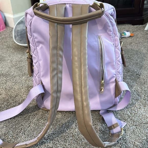 Tommy Bahama Quilted Backpack in purple/lavender - Picture 2 of 6